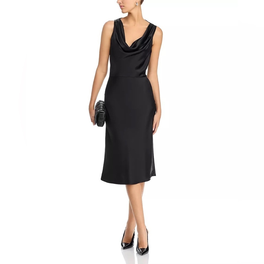 Elegant Black Sleeveless Dress